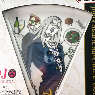 mona　KZ049 【希少デザイン】AD CORE リアルシャビー Leone Abbacchio Pizza Plate Ichiban Kuji JoJo Golden Wind Prize J