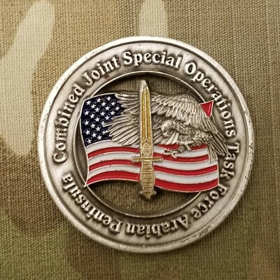 COMBINED JOINT SPECIAL OPERATIONS TASK FORCE, ARABIAN PENINSULA, CHALLENGE COIN 