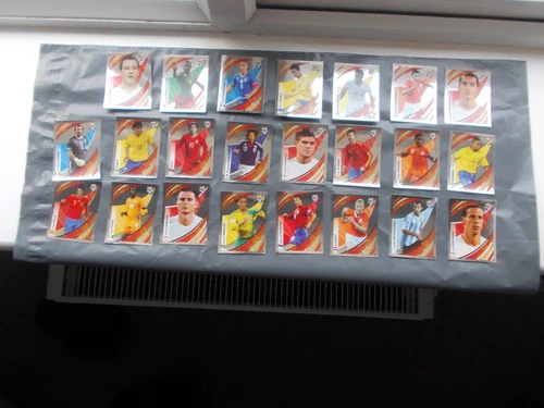 football stickers panini WORLD CUP 2010 TRACKERS CHOOSE 5 FROM THE LIST
