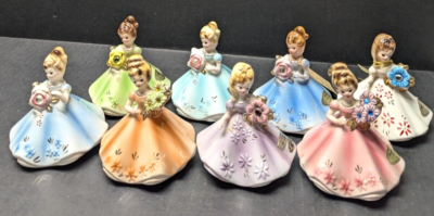 Vintage Josef Originals Birthstone Girl Figurines YOUR CHOICE | eBay
