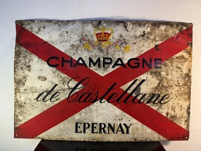 Superbe rare plaque publicitaire émaillée en relief de la - Catawiki
