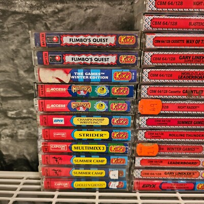 Kixx Games - Commodore 64 / C64 Games - Select & Choose - Multi