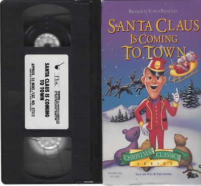 Santa Claus is Coming to Town (VHS, 1970) Fred Astaire | eBay