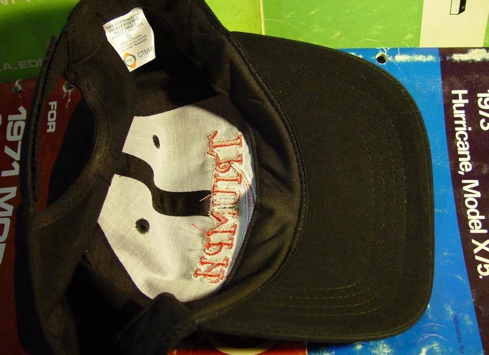 Triumph Motorcycle, Embroidered, Adjustable, Baseball Cap, 100% Natural Cotton - Image 4 of 4