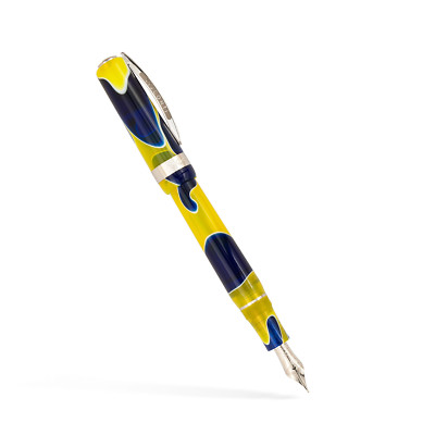 Visconti Woodstock Collection Peace & Love Fountain Pen (Extra Fine Nib)