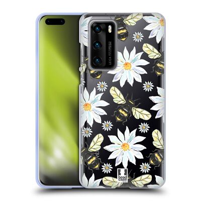 HEAD CASE DESIGNS WATERCOLOUR INSECTS SOFT GEL CASE FOR HUAWEI PHONES 4