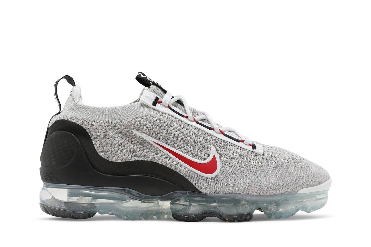 Nike Air Vapormax 2021 Flyknit 'Light Bone University Red