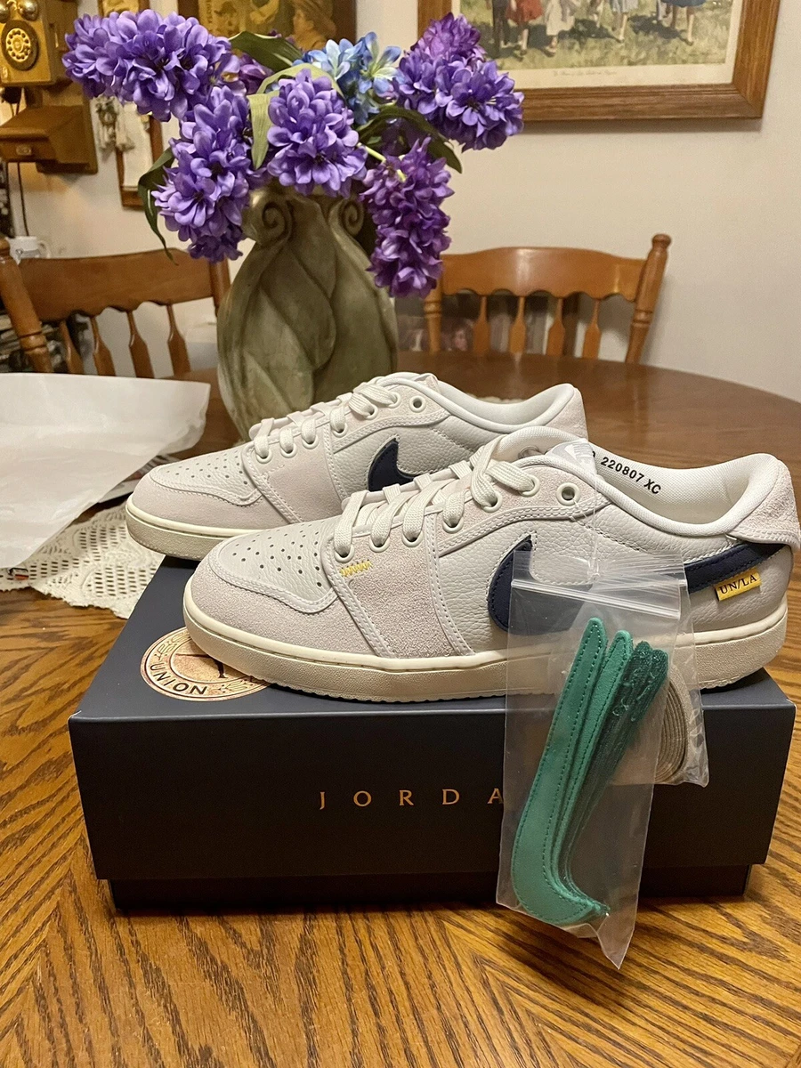 Union x Air Jordan 1 Retro AJKO ✔️ Low SP🔥 Sail Leather LE | Size M 9 |W 10.5