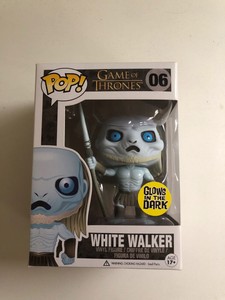glow in the dark white walker pop vinyl