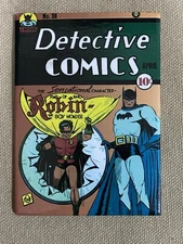 Vintage ATA BOY Magnet DC Comics BATMAN & ROBIN 2.5” X 3.5”