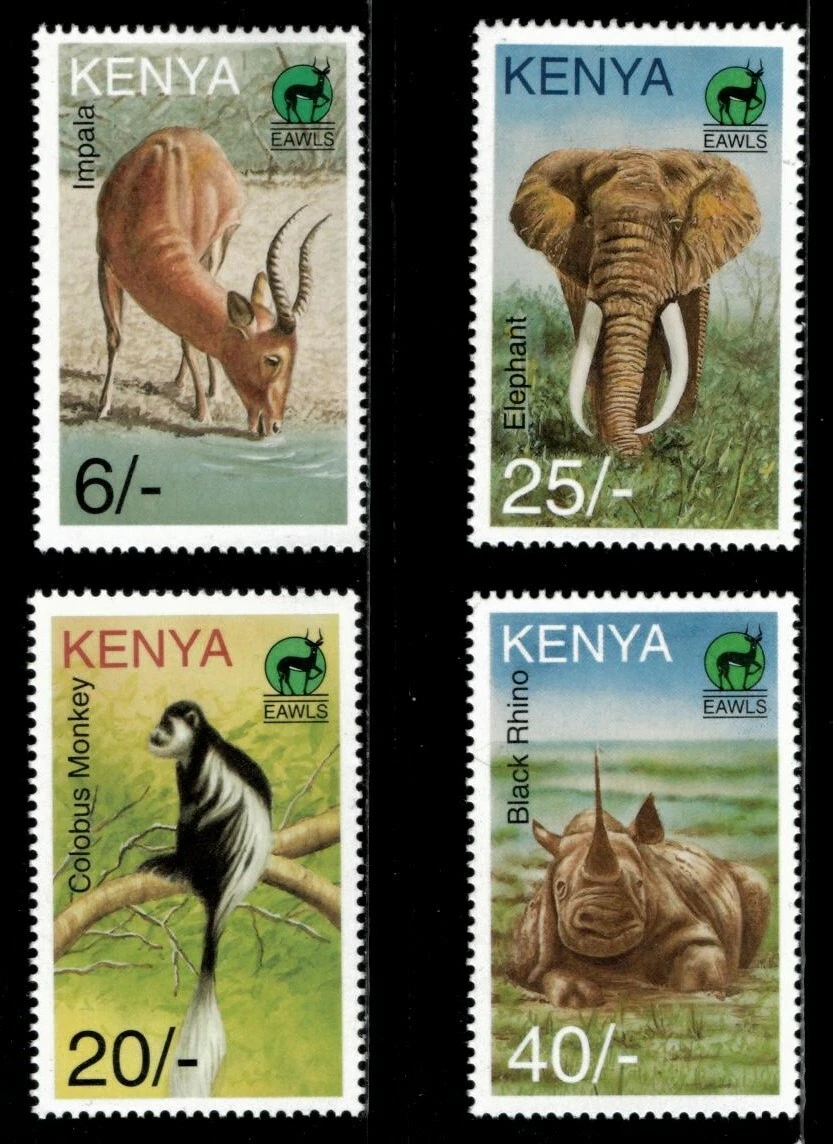 Kenya Wild Animal Postal Stamps for sale | eBay
