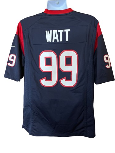 JJ Watt #99 Houston Texans Navy Mens Medium Official NFL Nike Football Jersey - Picture 2 of 8
