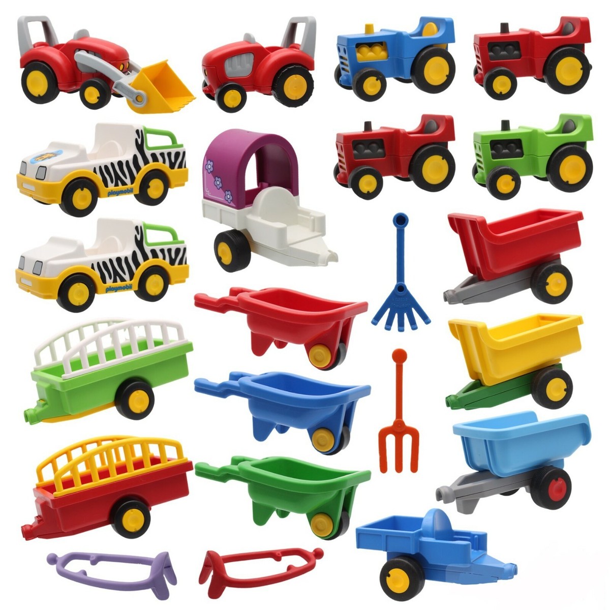 Baby Colors Tractor De Juguete Coppel Montable Tractor Rally