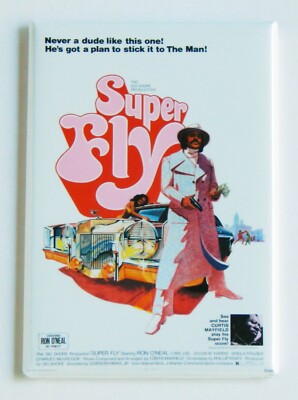 Super Fly FRIDGE MAGNET movie poster superfly | eBay