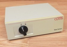 Genuine Vintage Curtis Company DS-1 2 Channel A B Data Switch Only READ
