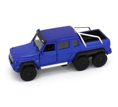WELLY *BLUE* Mercedes-Benz G 63 AMG 6x6  *5½'' DIECAST*