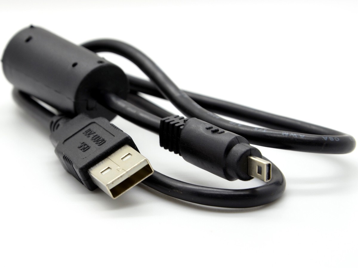USB PC Data Sync Cable Cord Lead For Nikon Coolpix P50 P60 P80 1200 S500 CAMERA - Foto 7