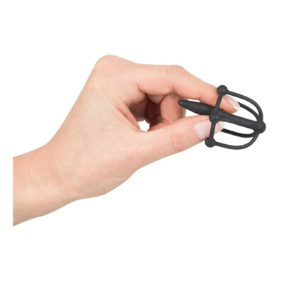 Silikon Penis-Plug Eichel-Käfig cage Harnröhre Dilator Männer Sexspielzeug  