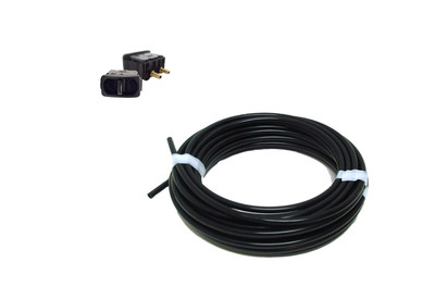 2 Manual Paddle Valve Switches W/ 50 FT 1/4'' OD DOT Airline Air Suspension Bags