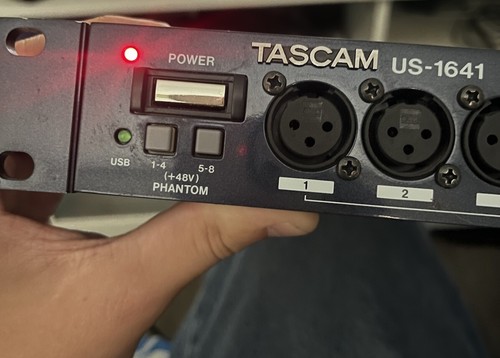 Tascam US-1641 Audio/MIDI interface - Picture 7 of 7