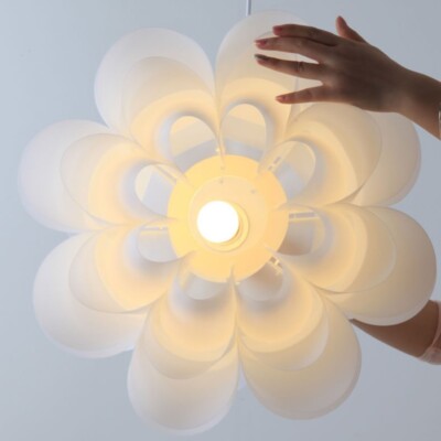 Lampenschirm Decke Dekor Dekorieren Haus Kunststoff Wei? Anh?nger Blume