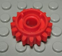 Lego Technic Zahnrad 16 ZäHne Rot 2 StüCk