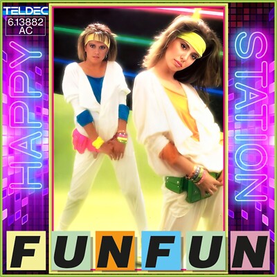 7'' FUN FUN Happy Station / Scratch SPAGNA BEN LIEBRAND Italo-Disco 1984 like NEW