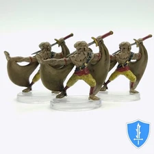 Hadozee Fighter x3 - Spelljammer Adventures in Space #7 D&D Icons of the Realms