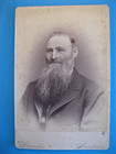 Antique Cabinet Card Photo of Victorian Man by T. M. Saurman from Norristown, PA — photo 1
