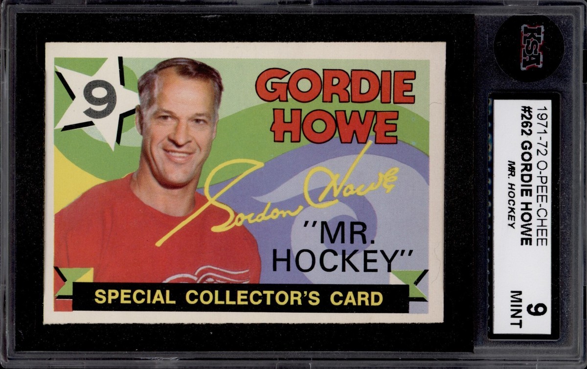 1971-72 OPC #262 GORDIE HOWE MR.HOCKEY KSA 9 MINT | eBay