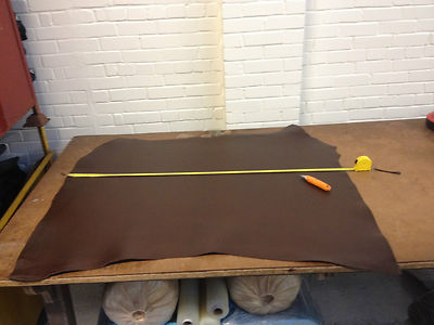 2,8 - 3 mm & 3 - 3,2 mm VEGAN HELLBRAUN RINDSHAUT SCHULTERN LEDER TOP QUALITÄT HID HANDWERK