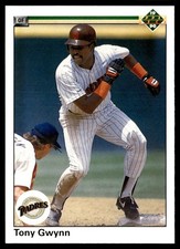 1990 Upper Deck Tony Gwynn San Diego Padres #344