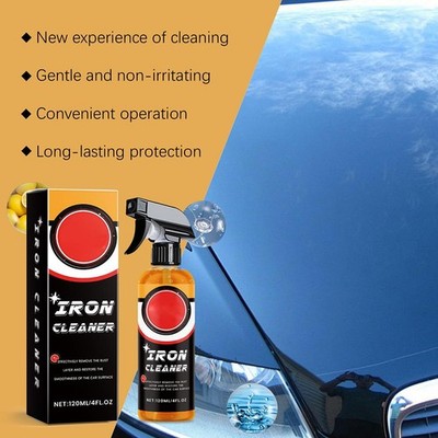 Car Rust Removal Cleaner Quickly Penetrates Iron Powder For Cleaning U0I3