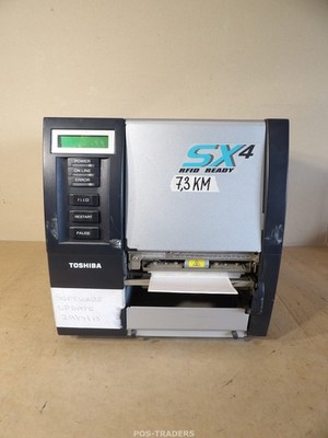 Toshiba TEC B-SX4T Thermal Barcode Label Printer Parallel - 7,3 KM - TESTED OK