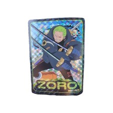 One Piece Holographic Trading Sticker ZORO UCC Distribution New NM Rare HTF