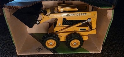 John Deere #554 Skid Steer Loader Diecast Toy w/ Box Agriculture Theme