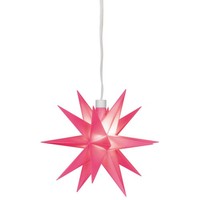 Led-Stern Weihnachtsstern Rosa WarmweißEn Batteriebetrieb Sterntaler
