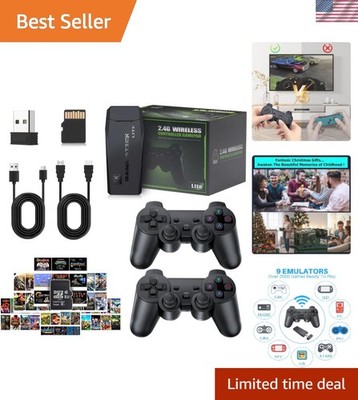 2026 Newest Retro Game Console, 20000+Games Wireless Home Video Game Console ...