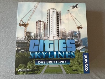 Cities Skylines Brettspiel Gesellschaftsspiel Kooperativesspiel