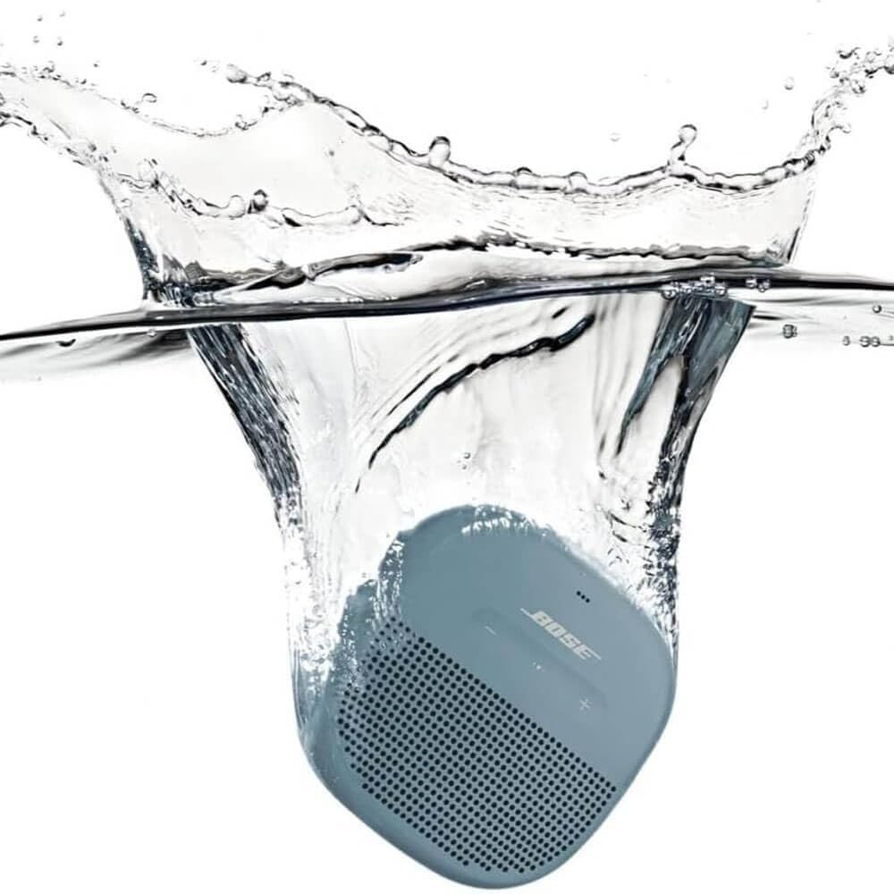Parlante Bluetooth portátil Bose SoundLink Micro azul oscuro, imagen 3