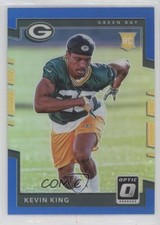 2017 Donruss Optic Rookies Blue Prizm 141/149 Kevin King #129 0gg4
