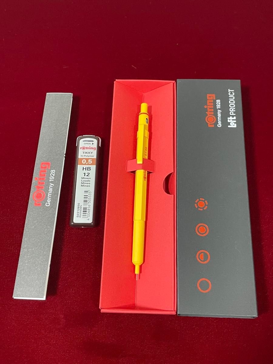 0.5mm Yellow Loft Limited W/ Hb Lead Japan