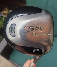 Taylormade R580 Driver 9.5° Reg Flex Shaft with Head Cover Good Condition