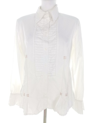 KIZN Chemise à manches longues à pois métalliques boutonnée Coupe