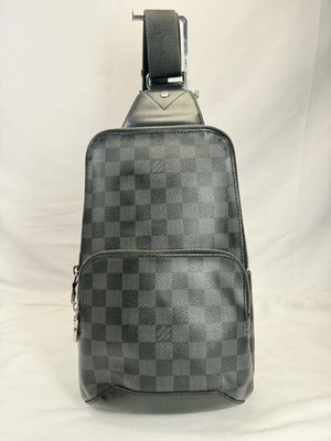 Louis Vuitton Avenue Damier Graphite Sling Bag Black Canvas SPB-TS 362976
