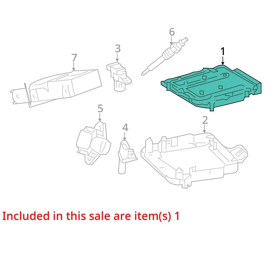 Módulo de control electrónico ECM del motor 3,0 L compatible con 07-09 SPRINTER 2500 30408333 Foto 4 de 4