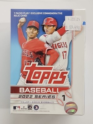 2022 Topps Series 1 Baseball Blaster Box - 7 Packs