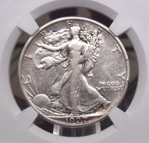 1927 "S" Walking Liberty Half Dollar 50c NGC XF40 #006 Extra Fine ECC&C, Inc.