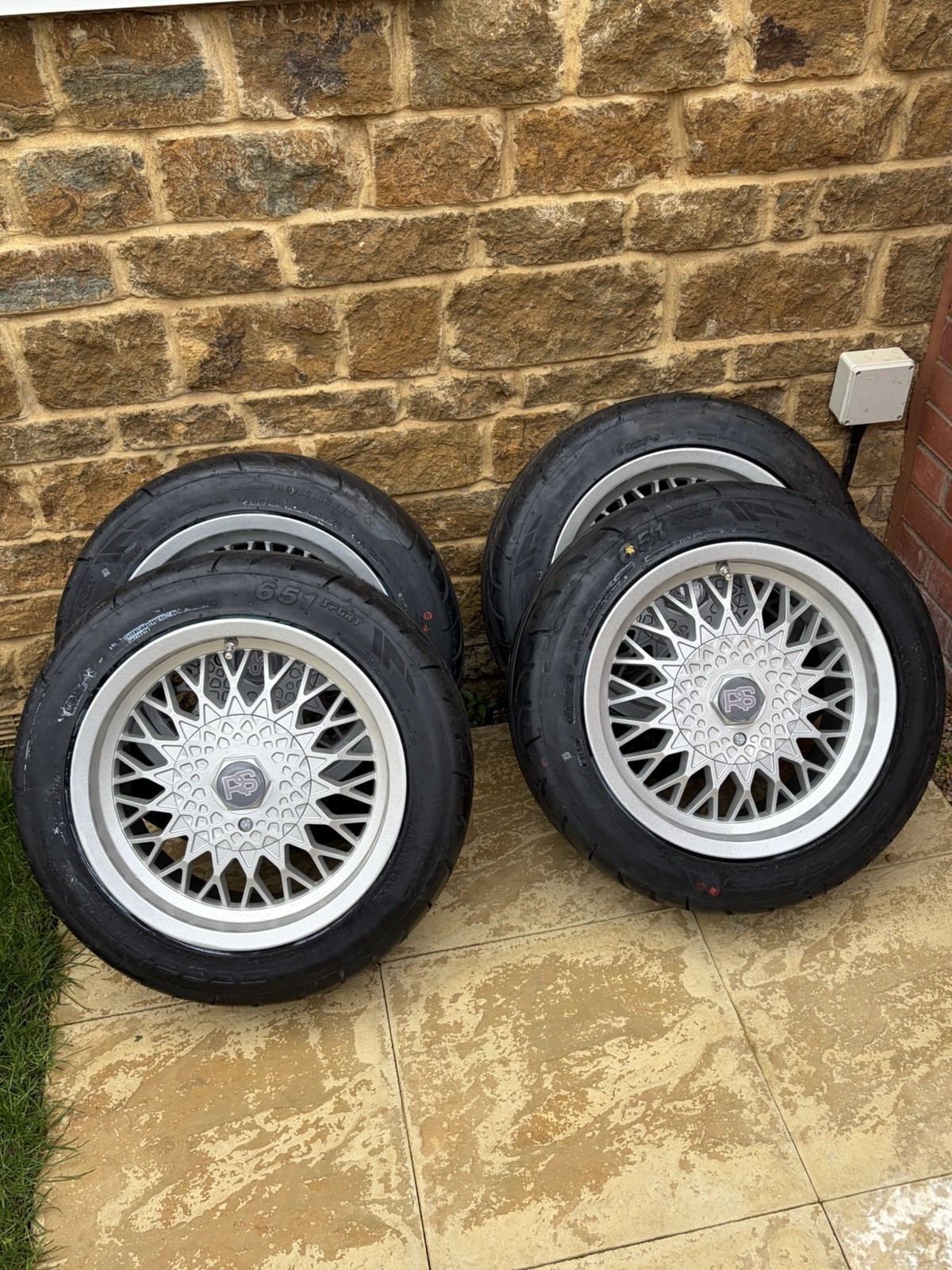 Ford RS Centra’s 15” Sharktooth Alloy Wheels 7J ET32 4x108 + NEW Semi ...