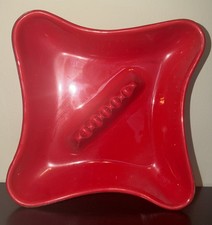 MCM Sequoia Ware Red Ashtray USA/700 Pottery Mad Men Era
